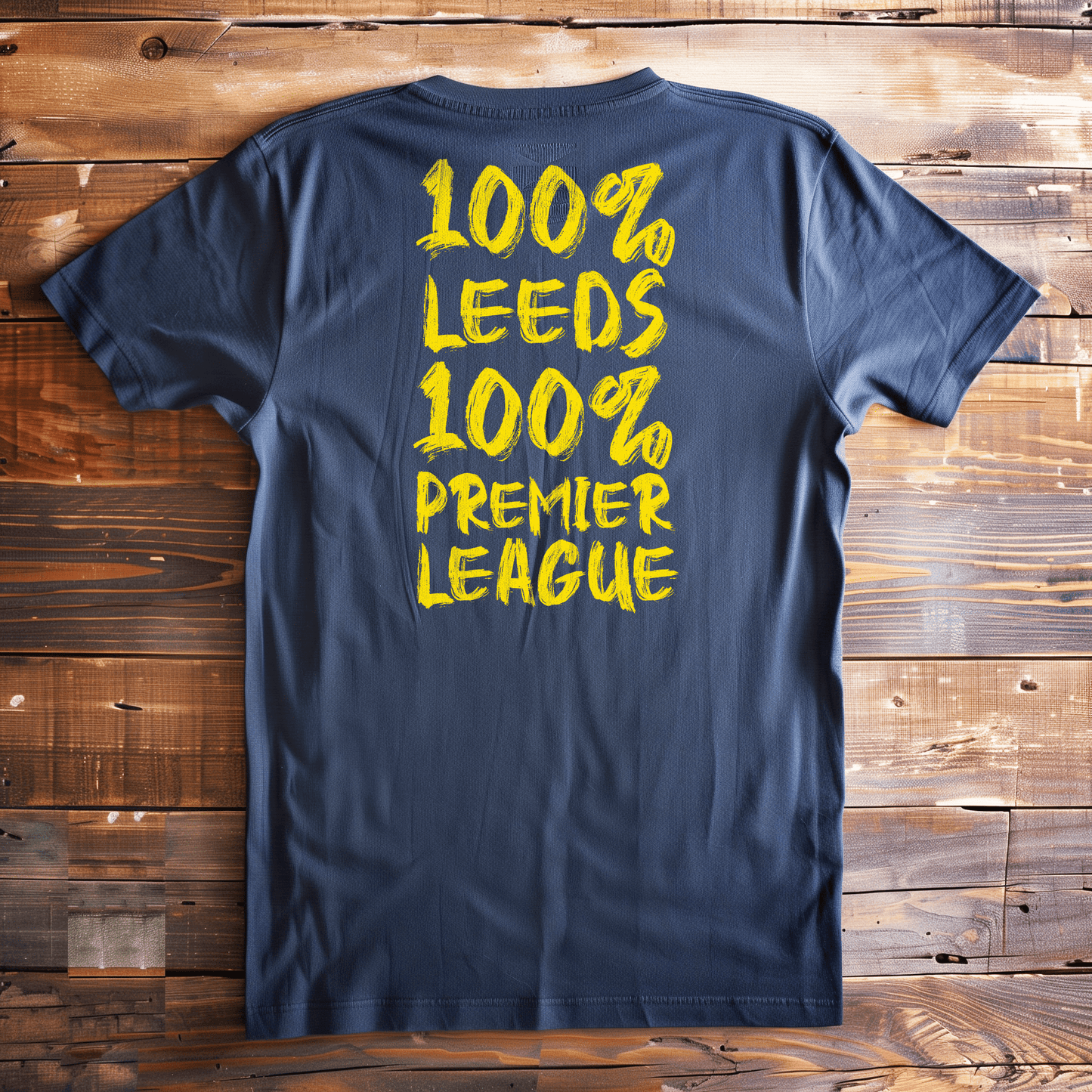 Back Four 100% Leeds 100% Premier League T-Shirt