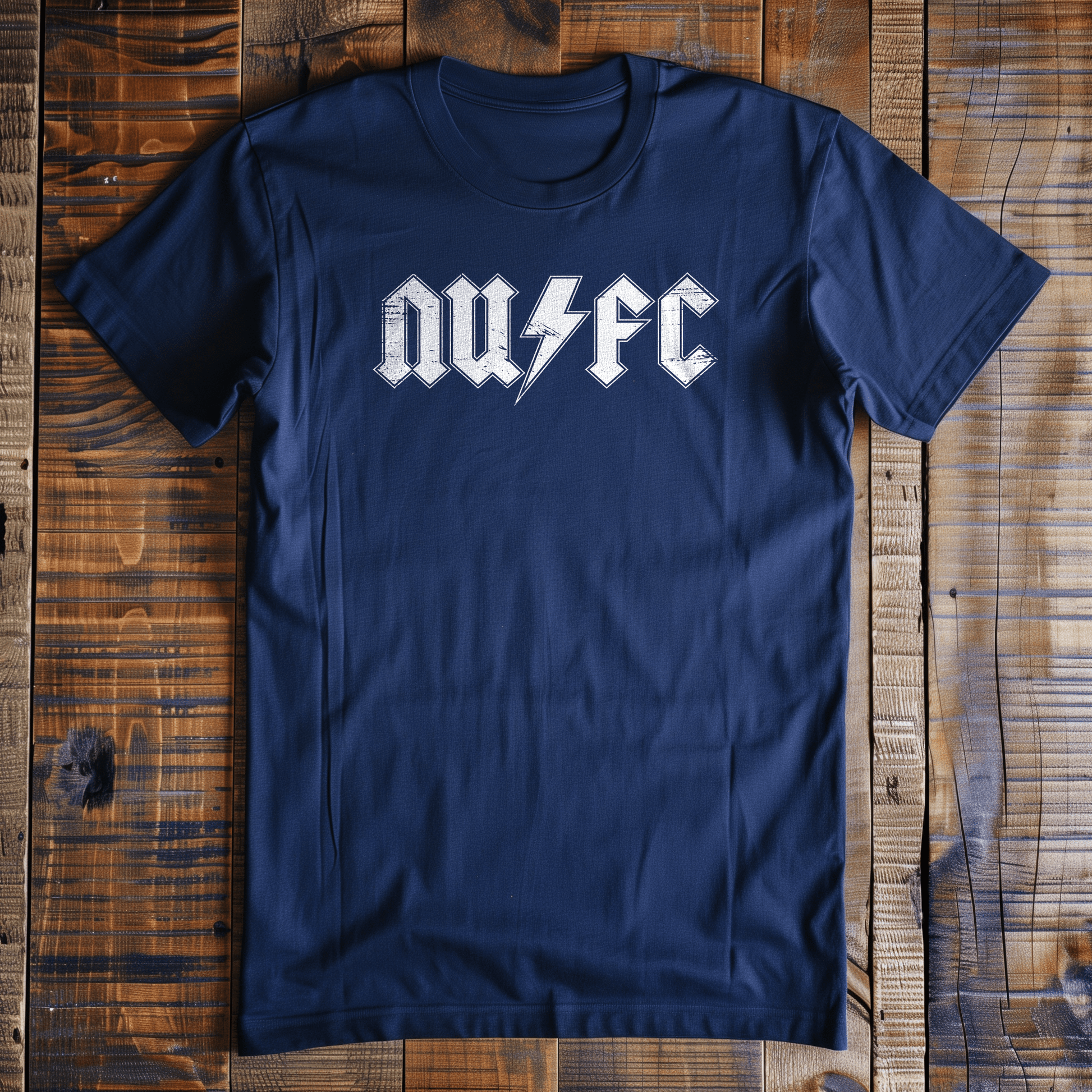 Back Four ACDC / NUFC Crest Tee T-Shirt