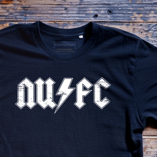 Back Four ACDC / NUFC Crest Tee T-Shirt
