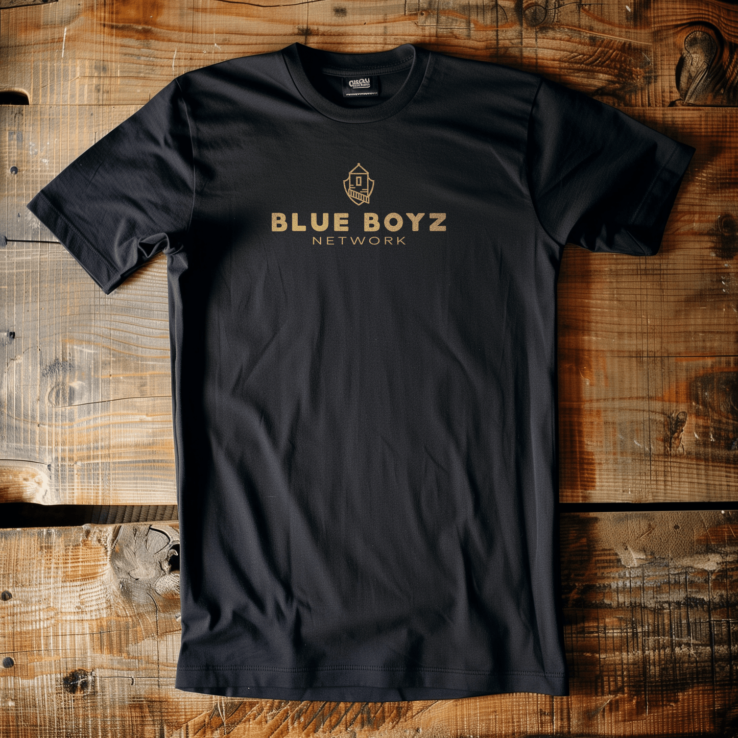 Back Four Blue Boyz Banner Tee T-Shirt