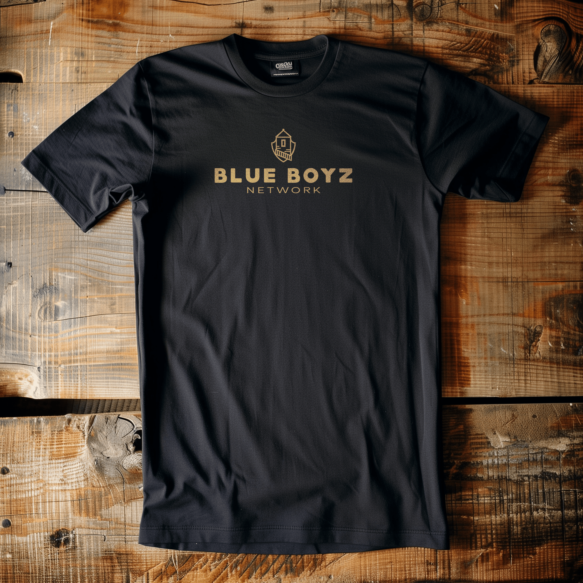 Back Four Blue Boyz Banner Tee T-Shirt