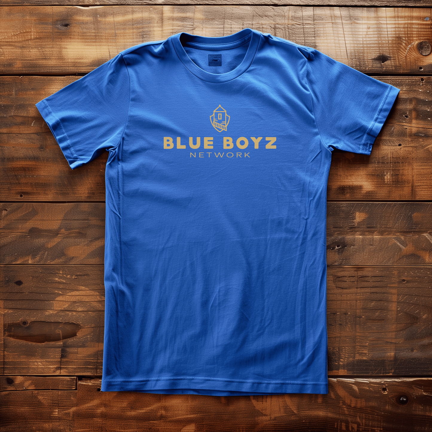 Back Four Blue Boyz Banner Tee T-Shirt