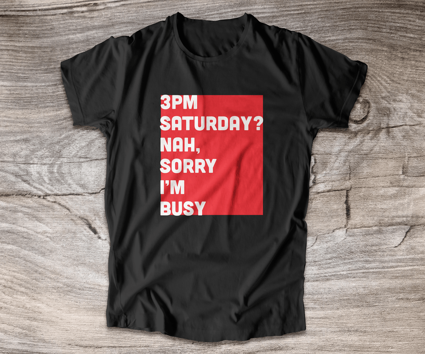 Back Four Busy T-Shirt