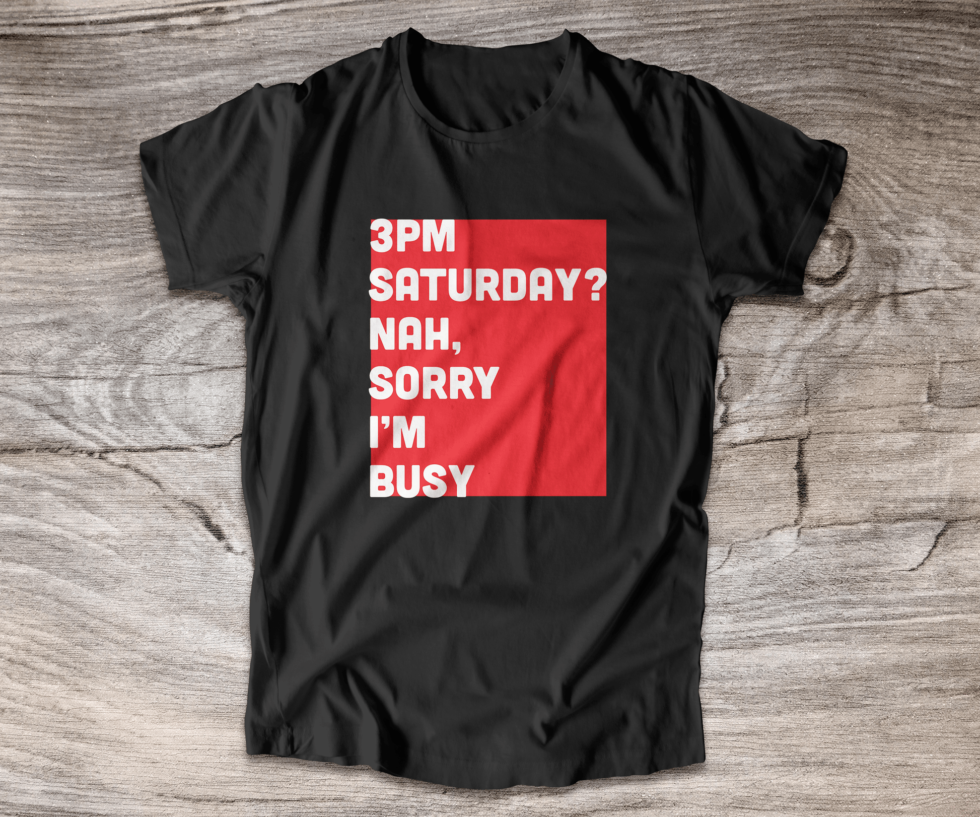 Back Four Busy T-Shirt