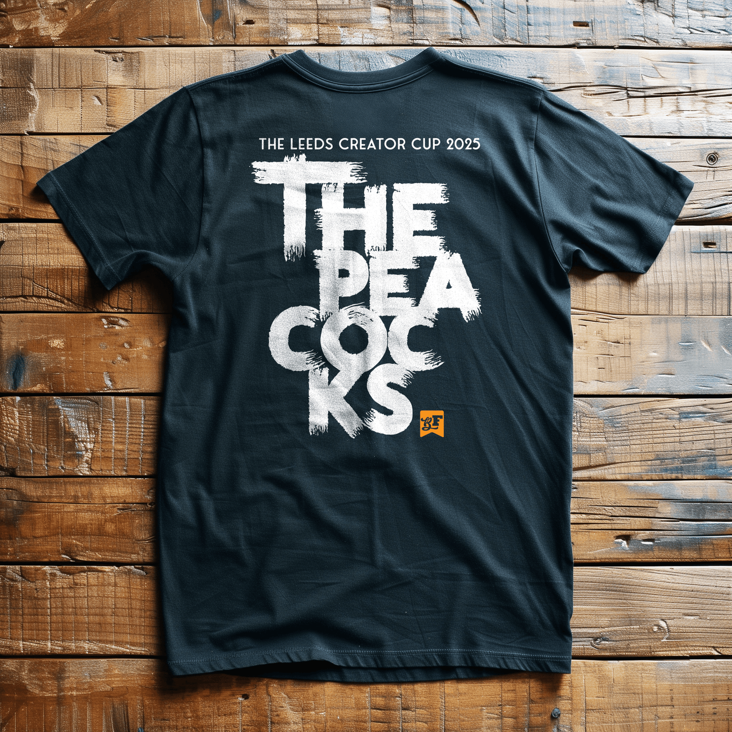 Back Four Creator Cup Peacock Tee T-Shirt