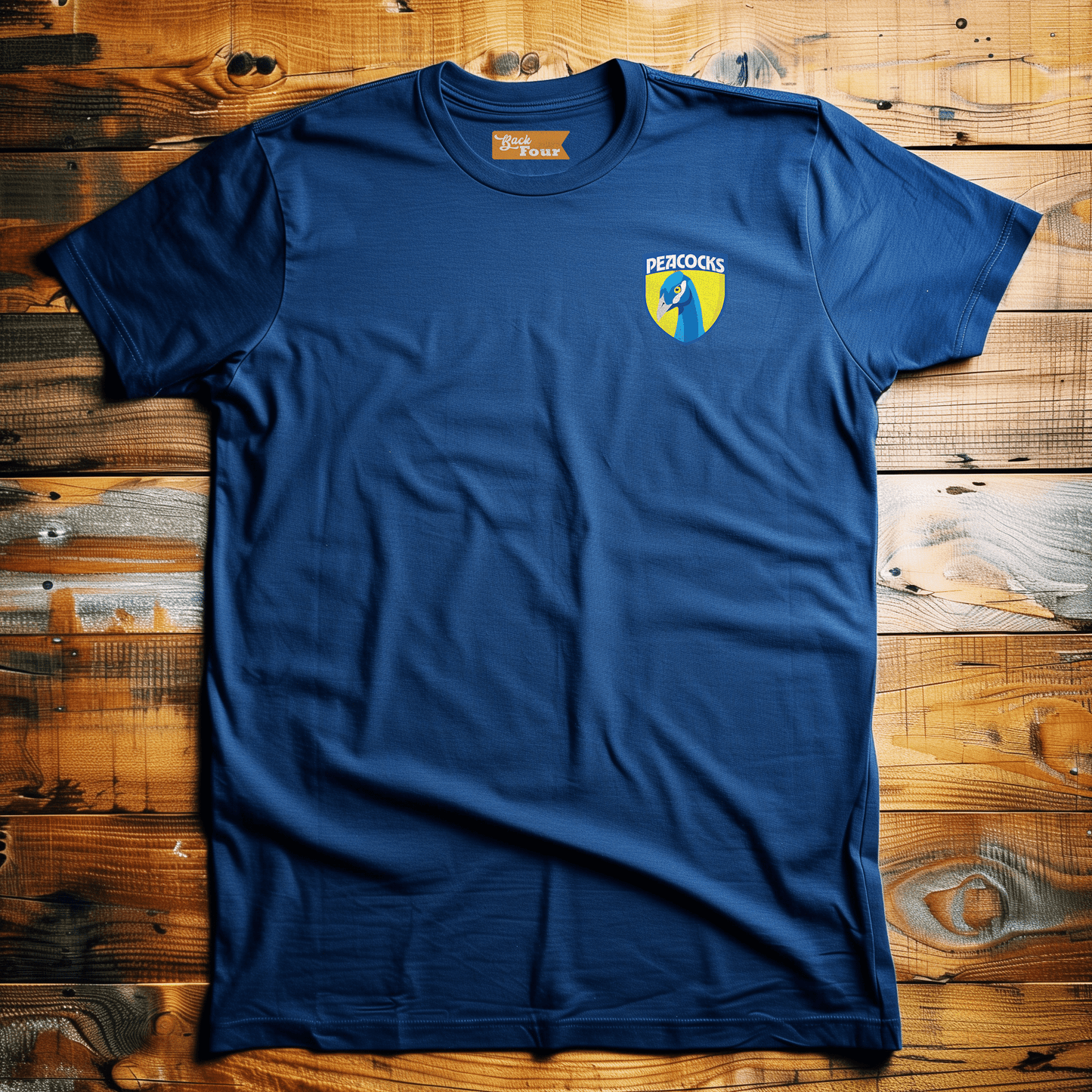 Back Four Creator Cup Peacock Tee T-Shirt
