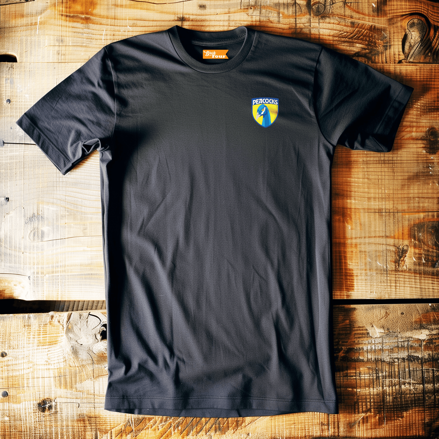 Back Four Creator Cup Peacock Tee T-Shirt