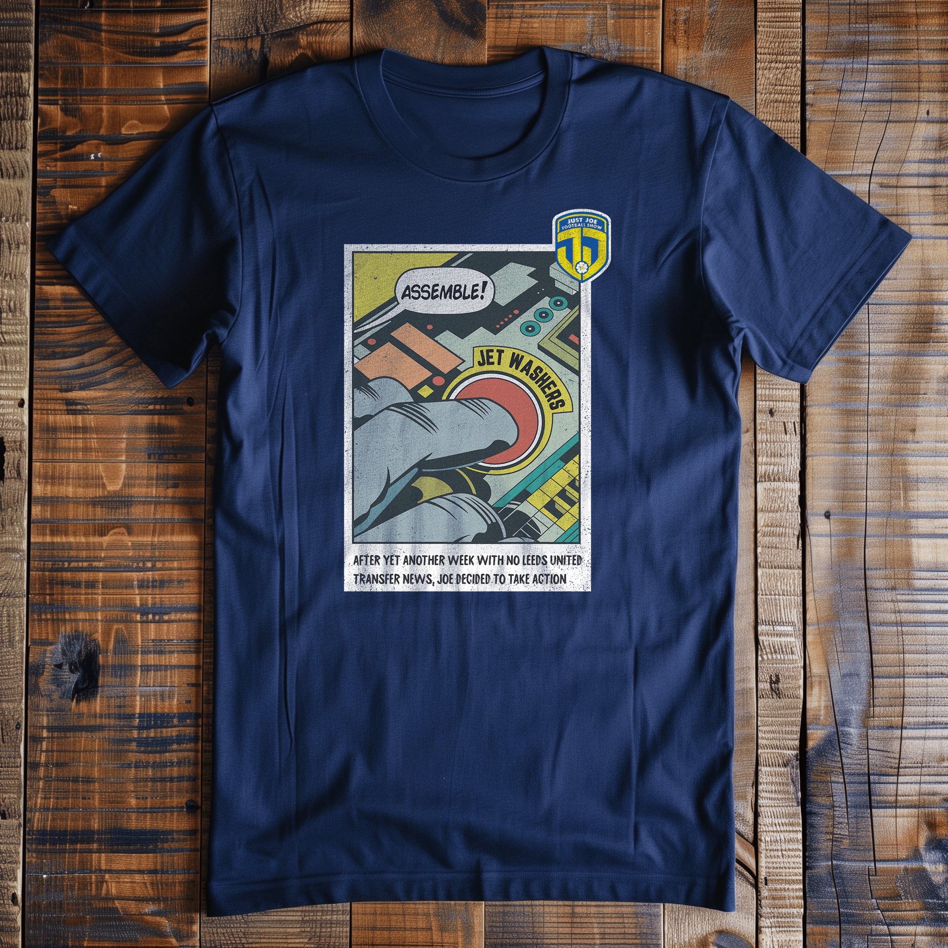 Back Four Just Joe Jet Washers Tee T-Shirt