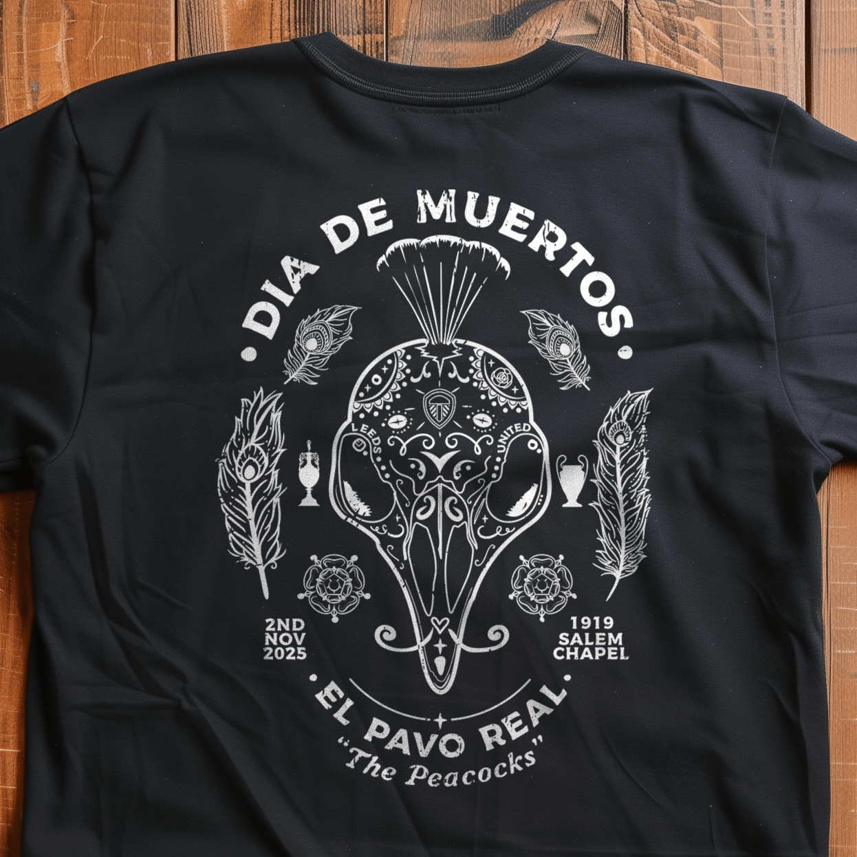 Back Four LUFC - Dia De Muertos 1 T-Shirt