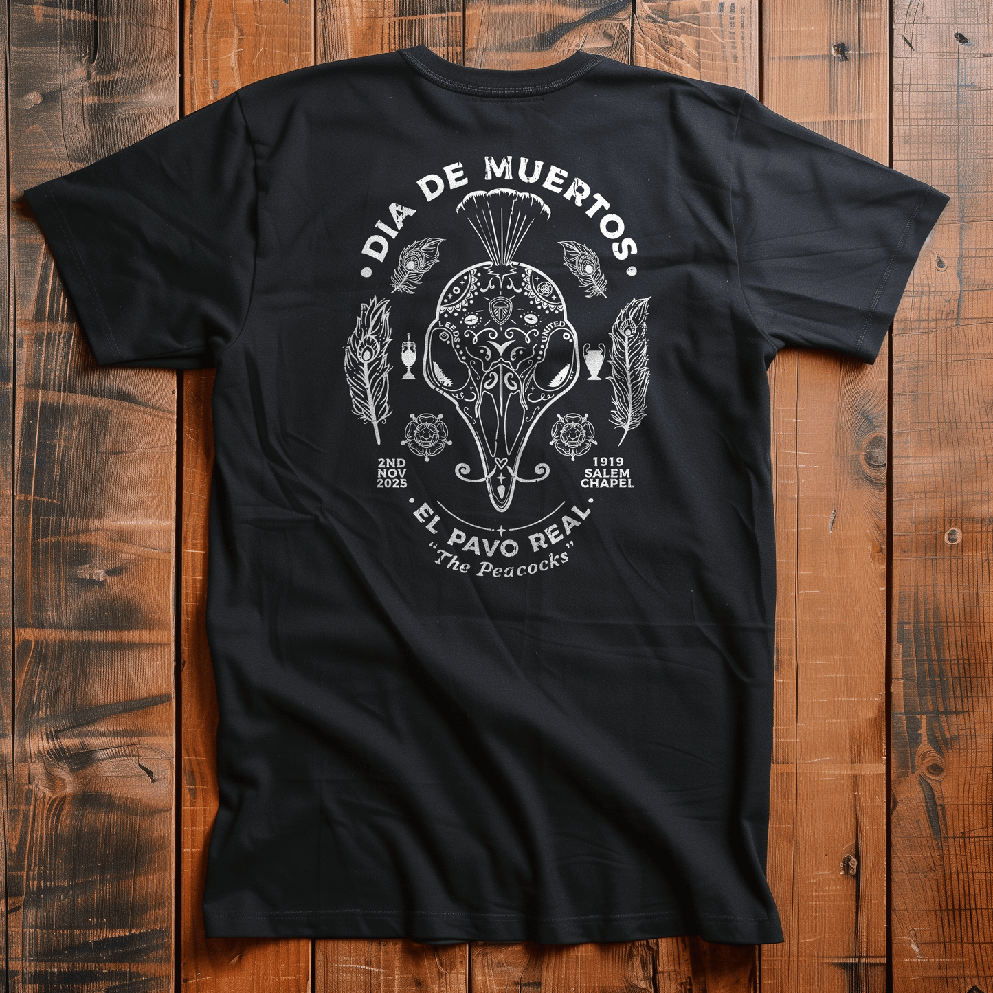 Back Four LUFC - Dia De Muertos 1 T-Shirt
