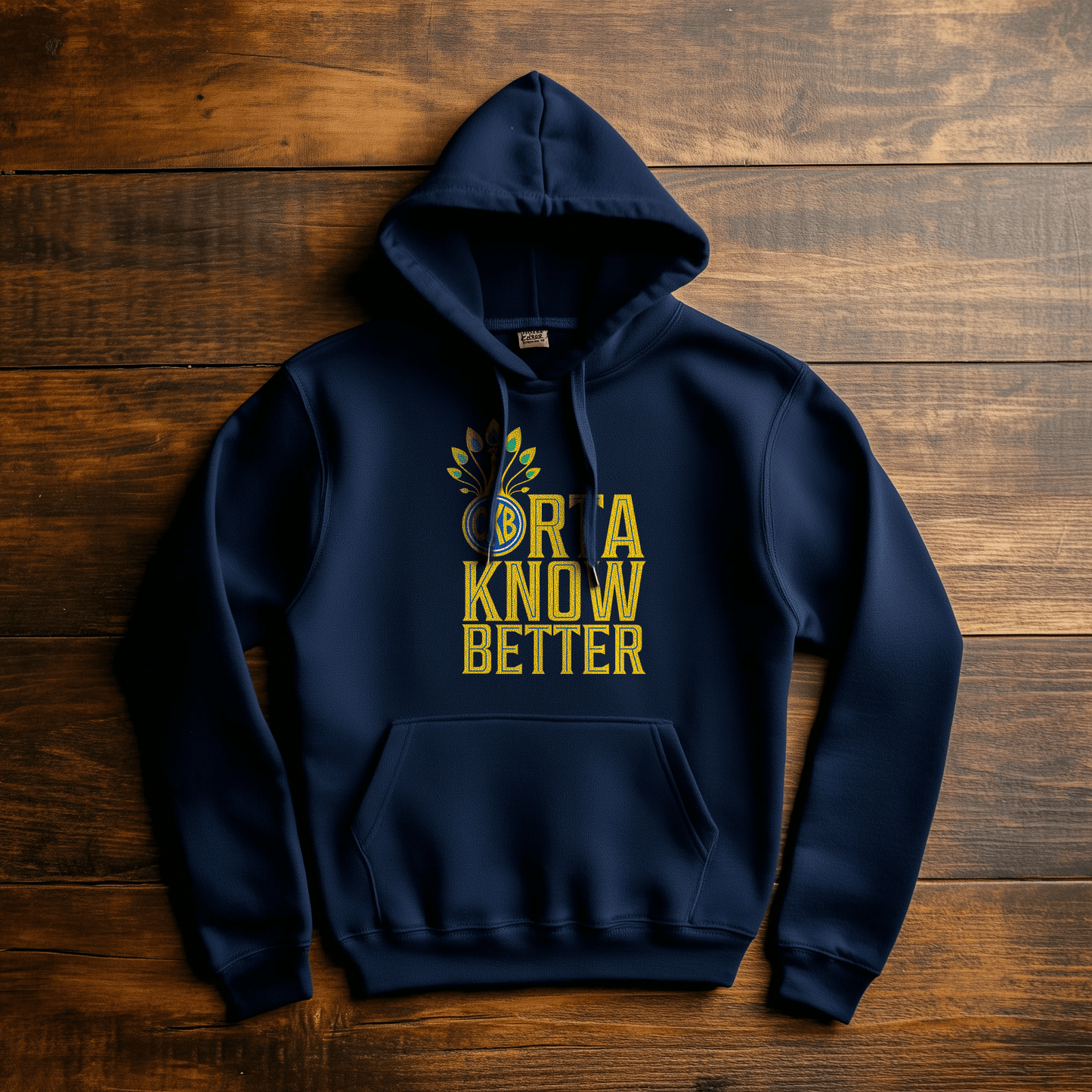 Back Four Orta Know Better - Crest 2 Hoodie Hoodie