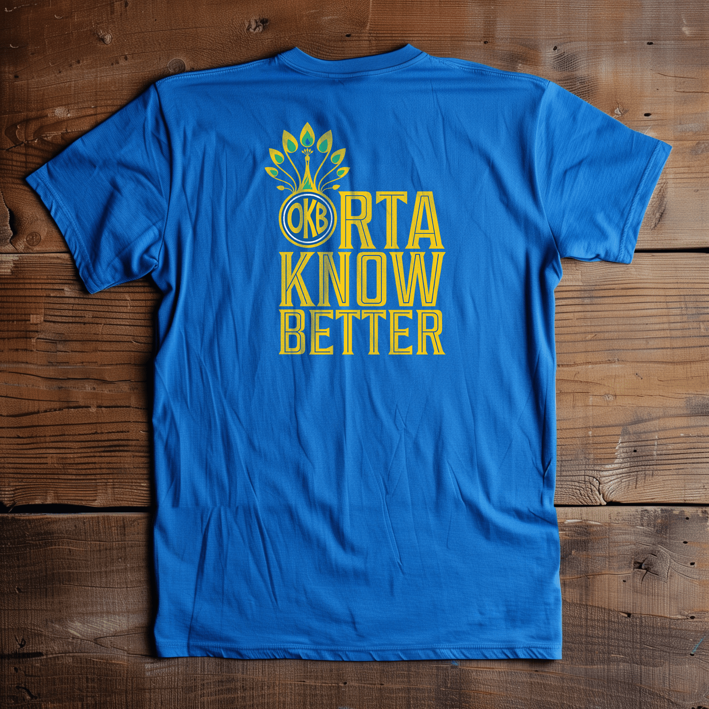 Back Four Orta Know Better - Crest 2 Shirt T-Shirt