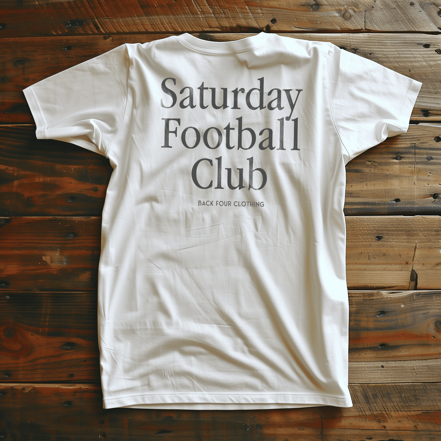 Back Four Saturday Running Club Tee T-Shirt