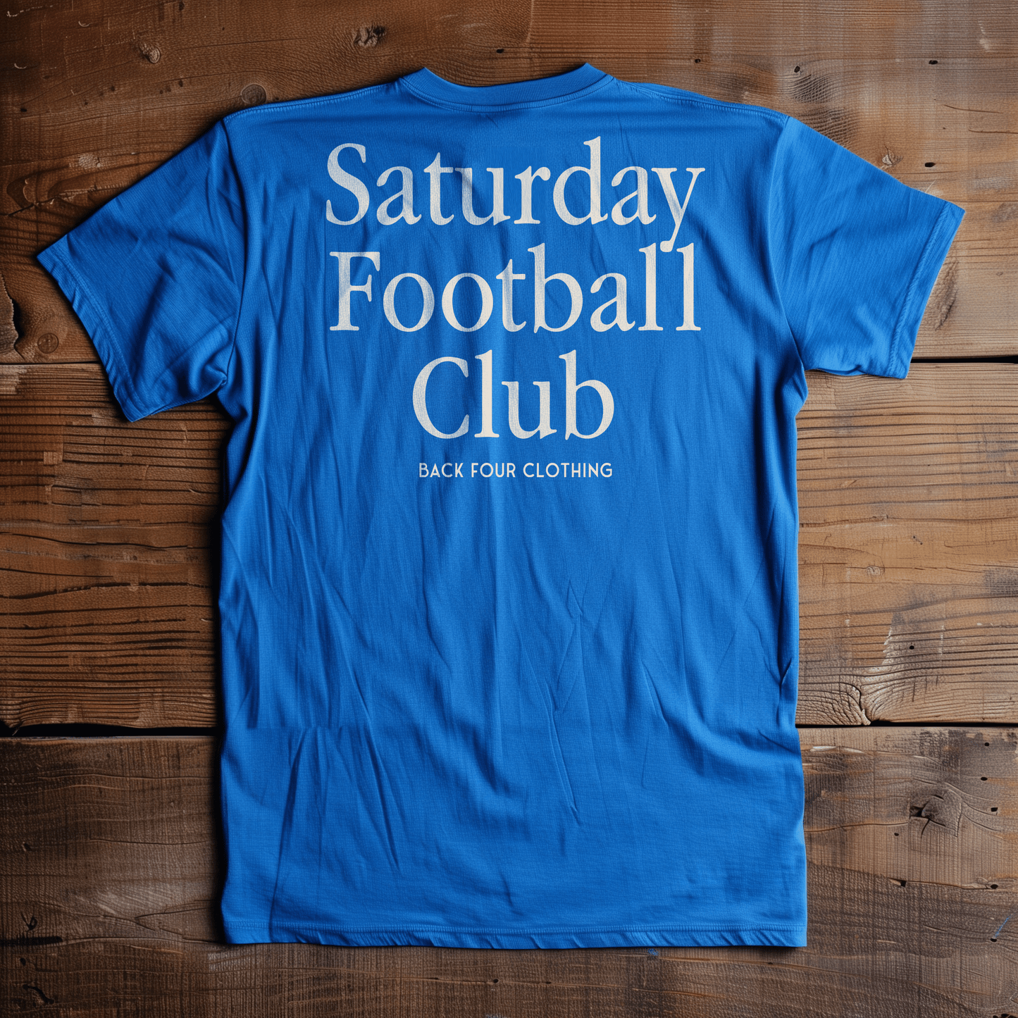 Back Four Saturday Running Club Tee T-Shirt