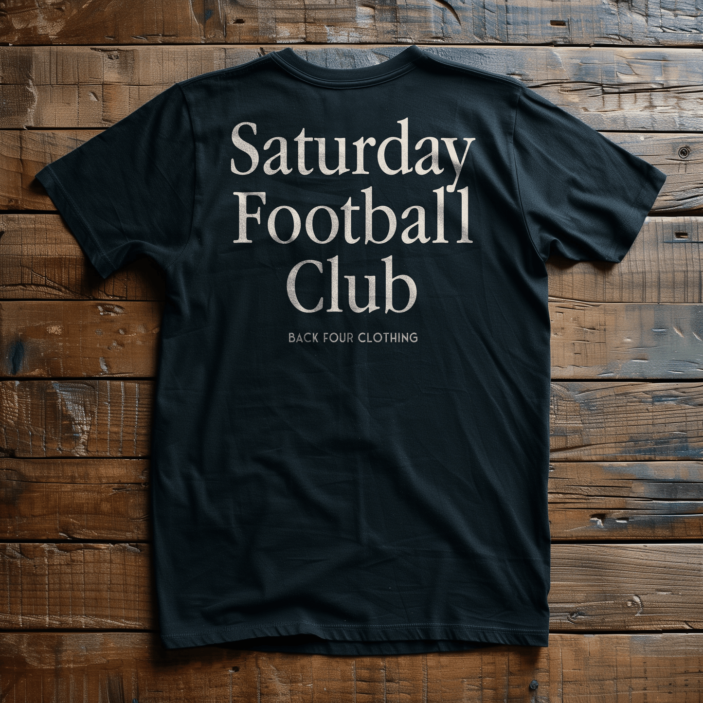 Back Four Saturday Running Club Tee T-Shirt