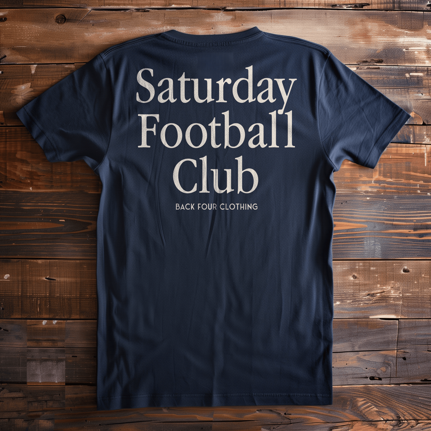 Back Four Saturday Running Club Tee T-Shirt
