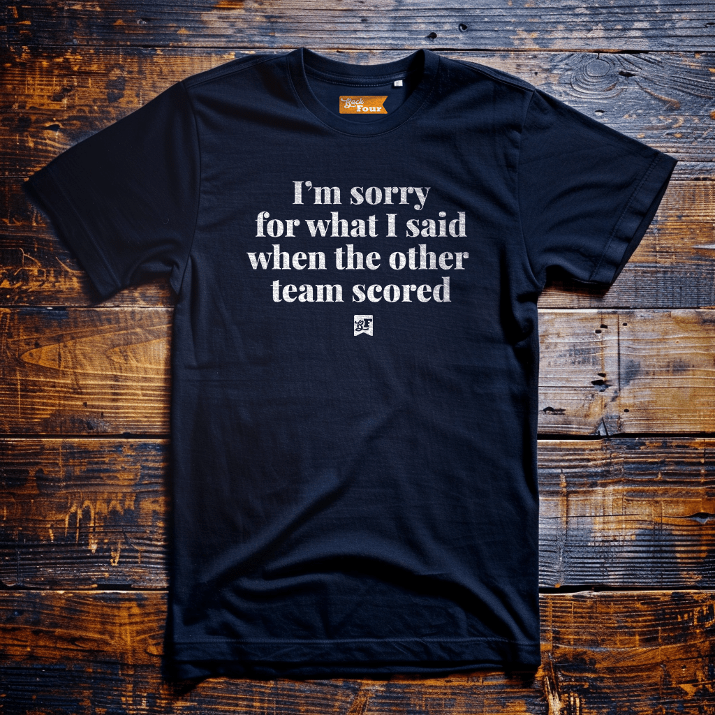 Back Four Sorry T-Shirt