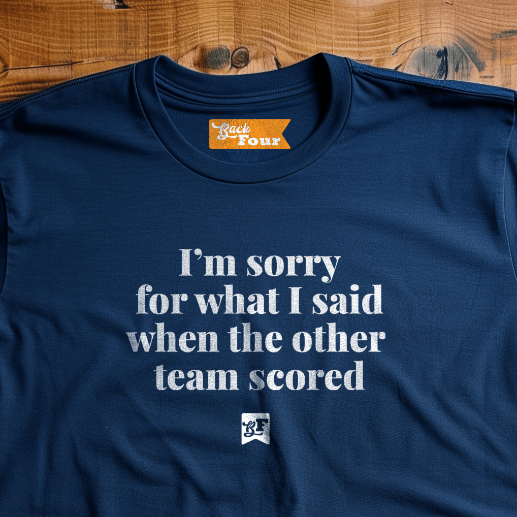 Back Four Sorry T-Shirt