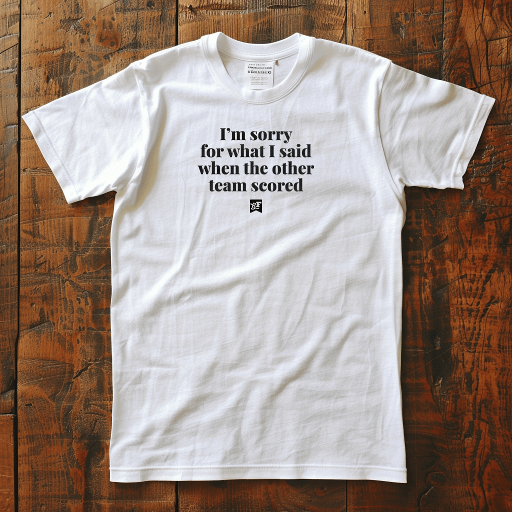 Back Four Sorry T-Shirt