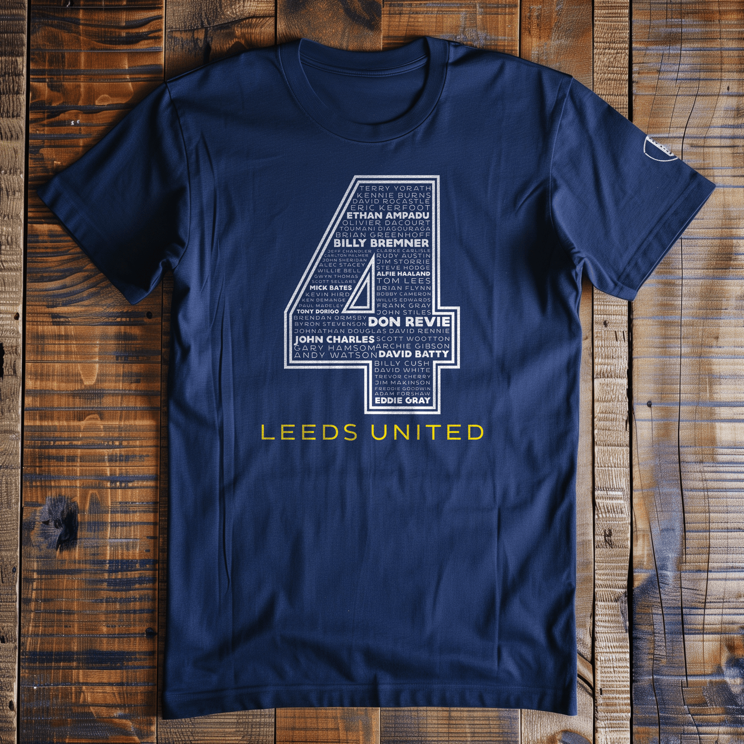 Back Four The View LUFC 4 Tee T-Shirt