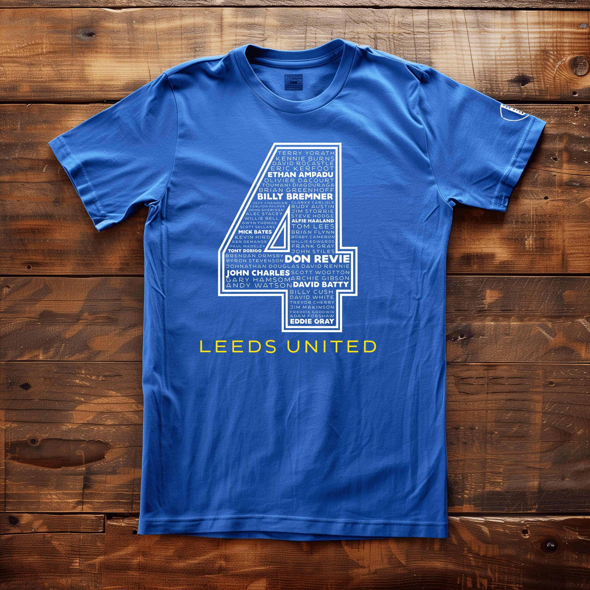 Back Four The View LUFC 4 Tee T-Shirt