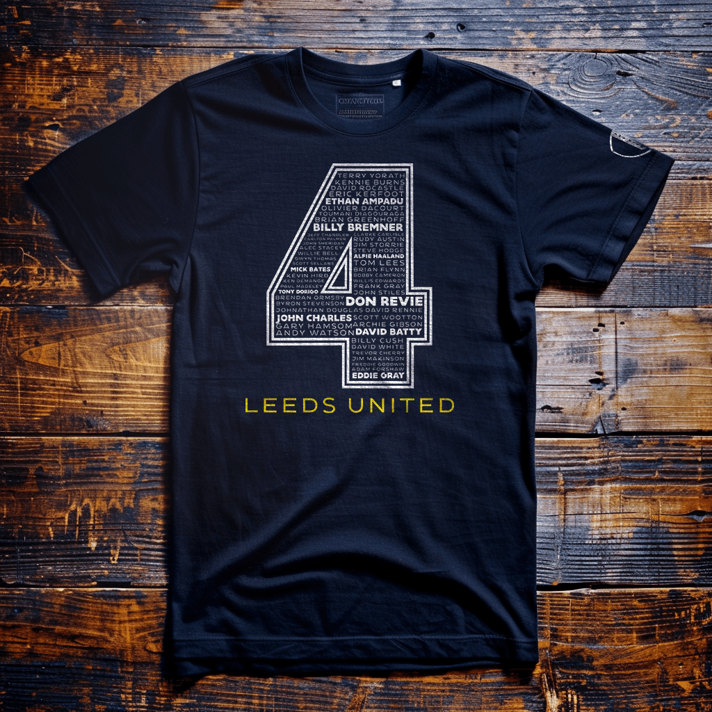 Back Four The View LUFC 4 Tee T-Shirt