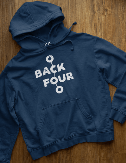 Back Four Back Four Logo Hoodie Hoodie