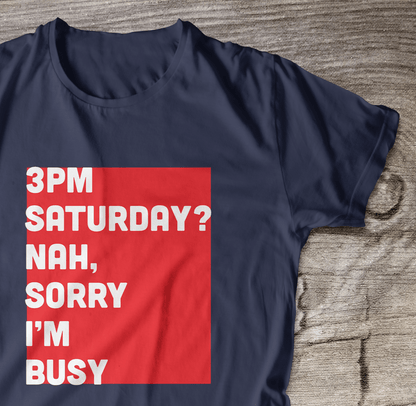 Back Four Busy T-Shirt