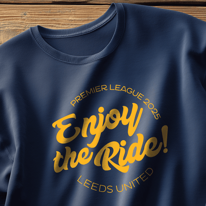 Back Four Enjoy the Ride Sweatshirt Sweatshirt
