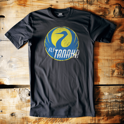 Back Four Fly Tanaka Crest T-Shirt