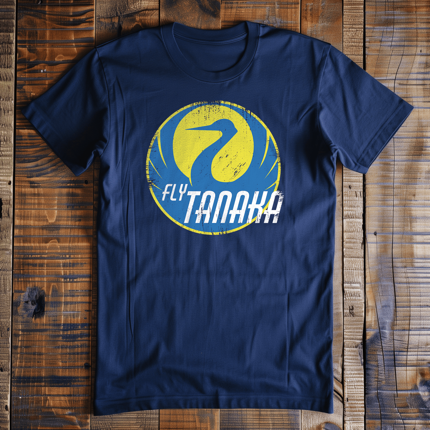 Back Four Fly Tanaka Crest T-Shirt