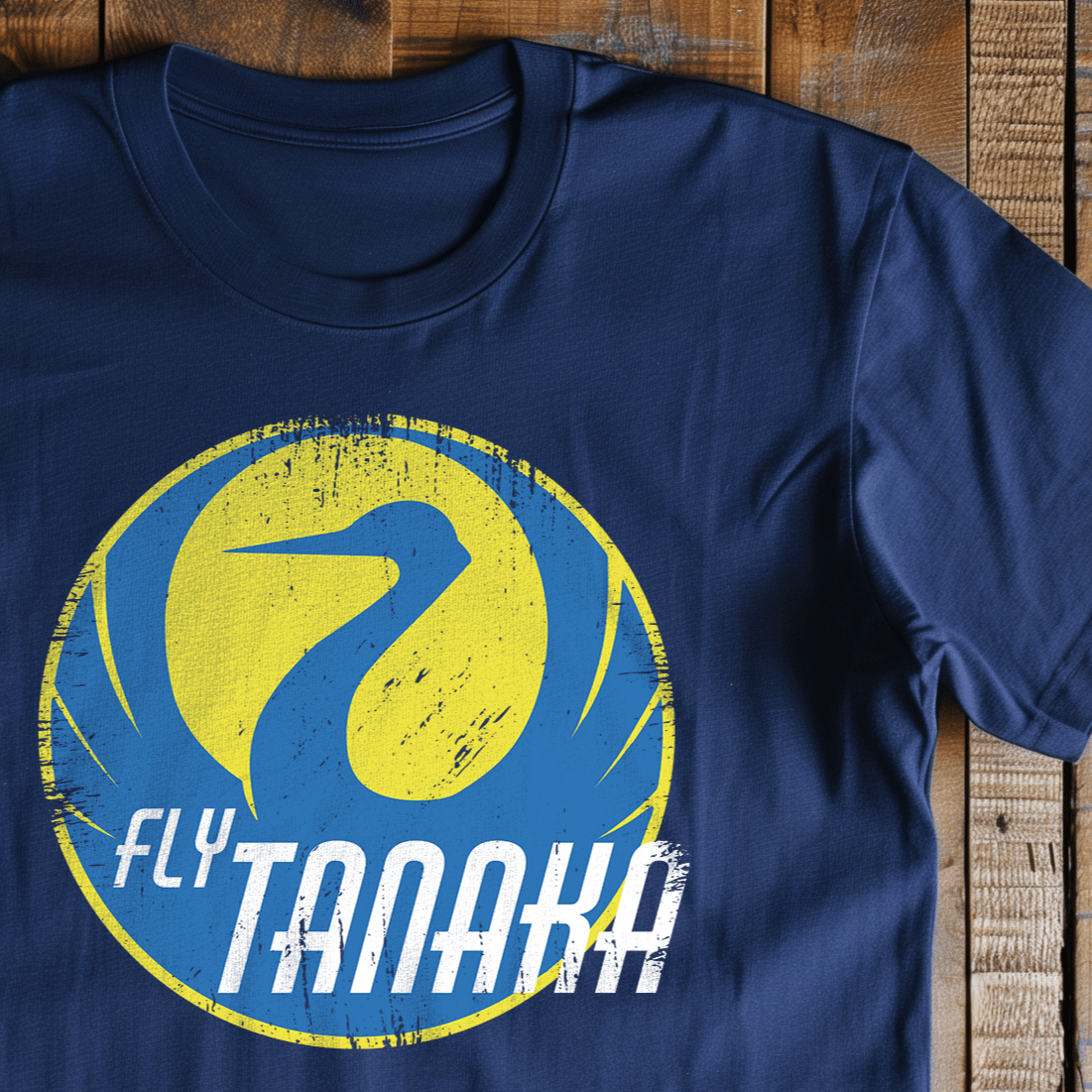 Back Four Fly Tanaka Crest T-Shirt