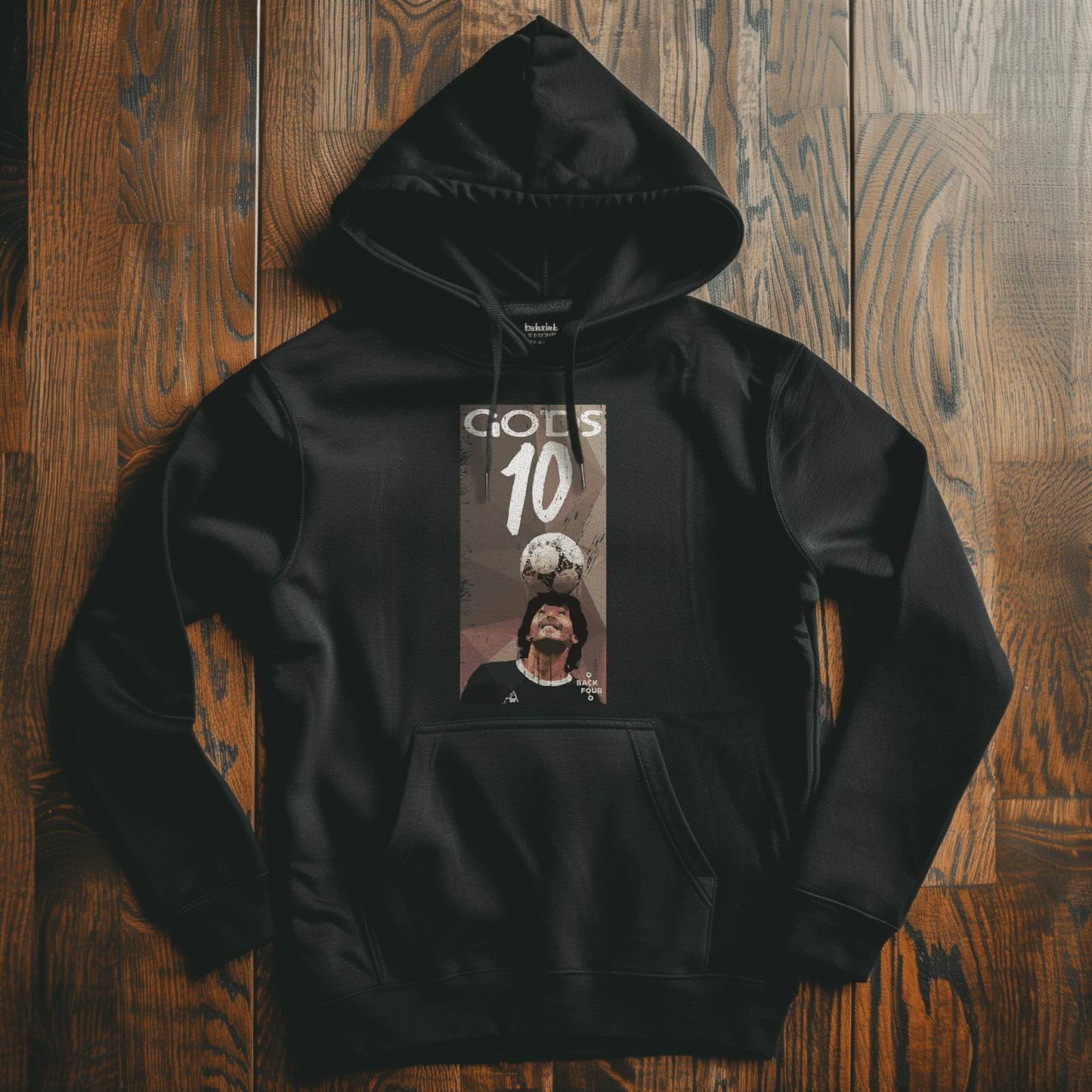 Back Four God's 10 - Diego Maradona hoodie