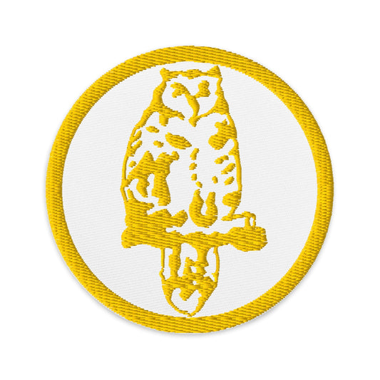 Back Four Leeds Owl Crest Embroidered Patch Hats