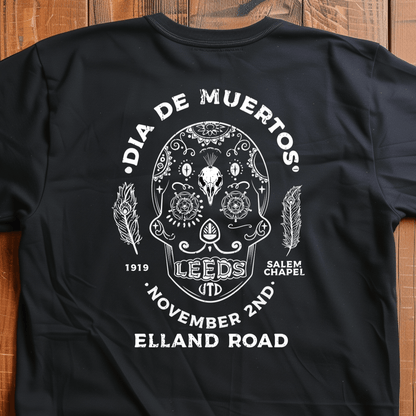 Back Four LUFC -  Die De Muertos 2 T-Shirt