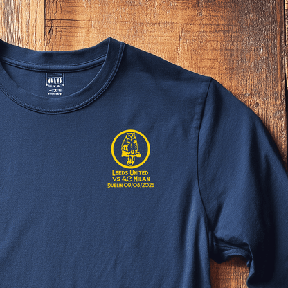 Back Four LUFC Owl Dublin Souvenir Long-Sleeve Tee T-Shirt