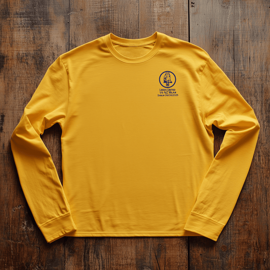 Back Four LUFC Owl Dublin Souvenir Long-Sleeve Tee T-Shirt