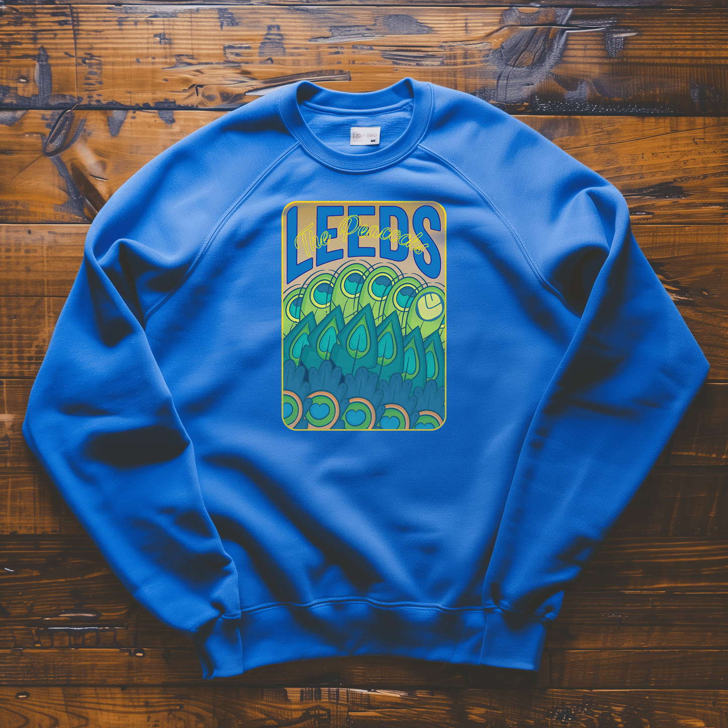 Back Four LUFC Peaocks sweatshirt Sweatshirt