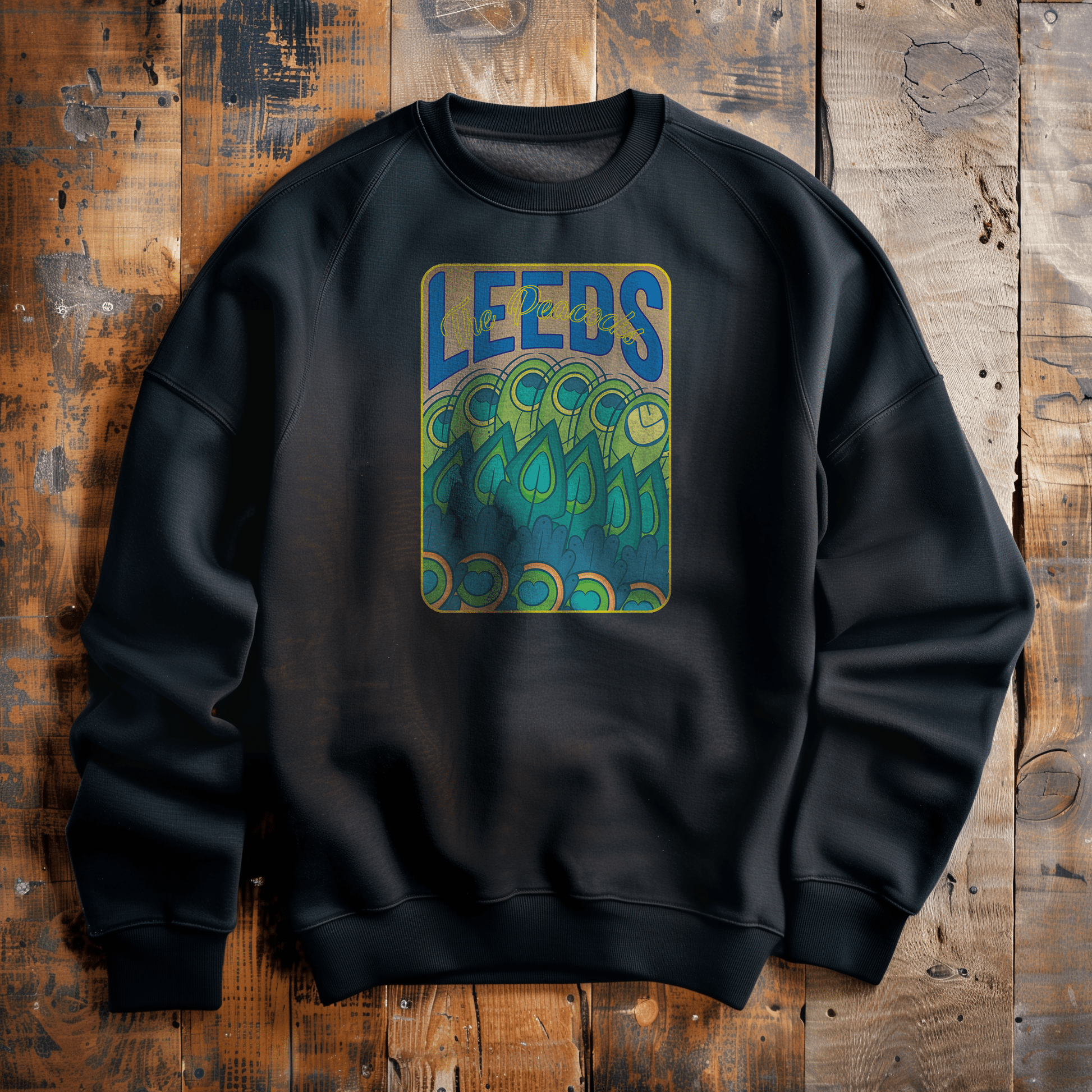 Back Four LUFC Peaocks sweatshirt Sweatshirt