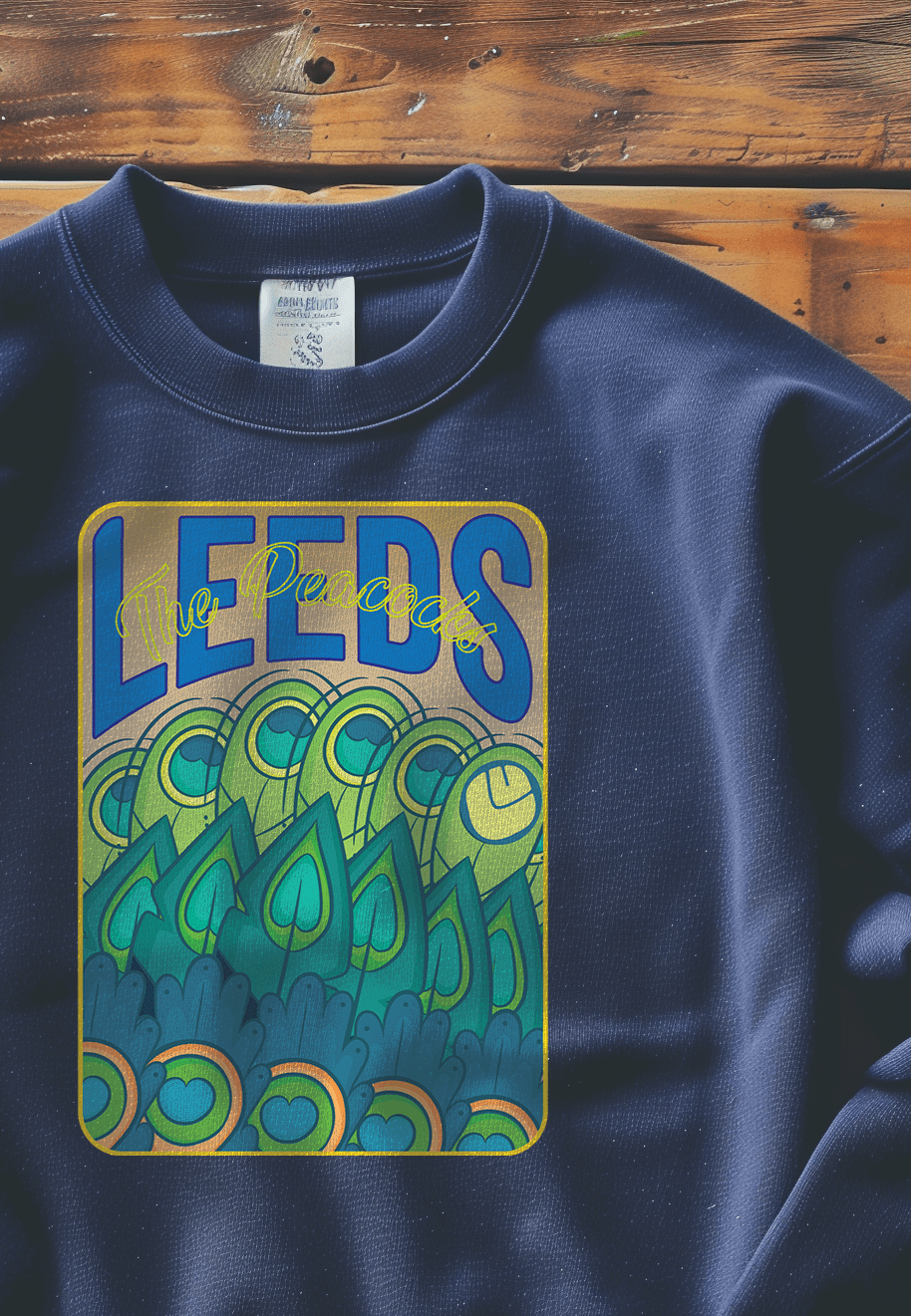 Back Four LUFC Peaocks sweatshirt Sweatshirt