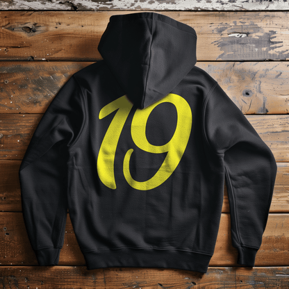 Back Four Mateo large print hoodie F & B Hoodie