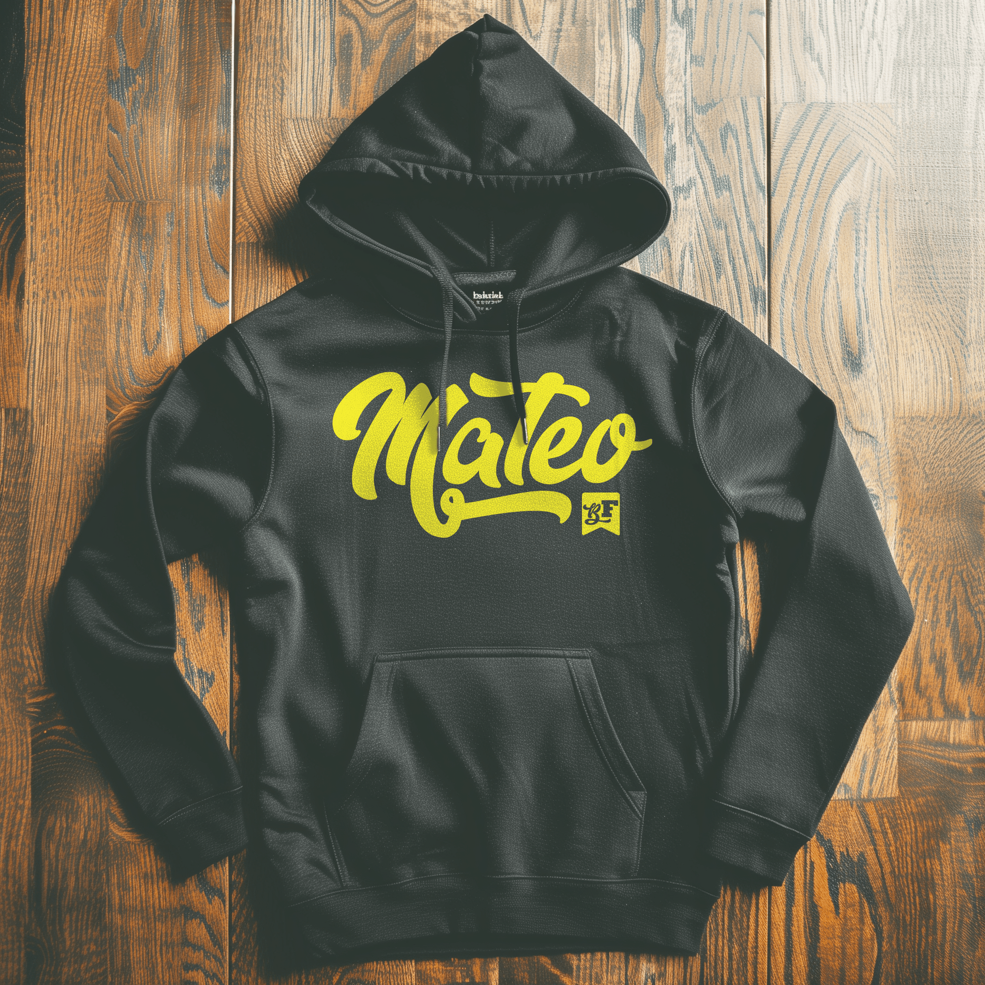 Back Four Mateo large print hoodie F & B Hoodie