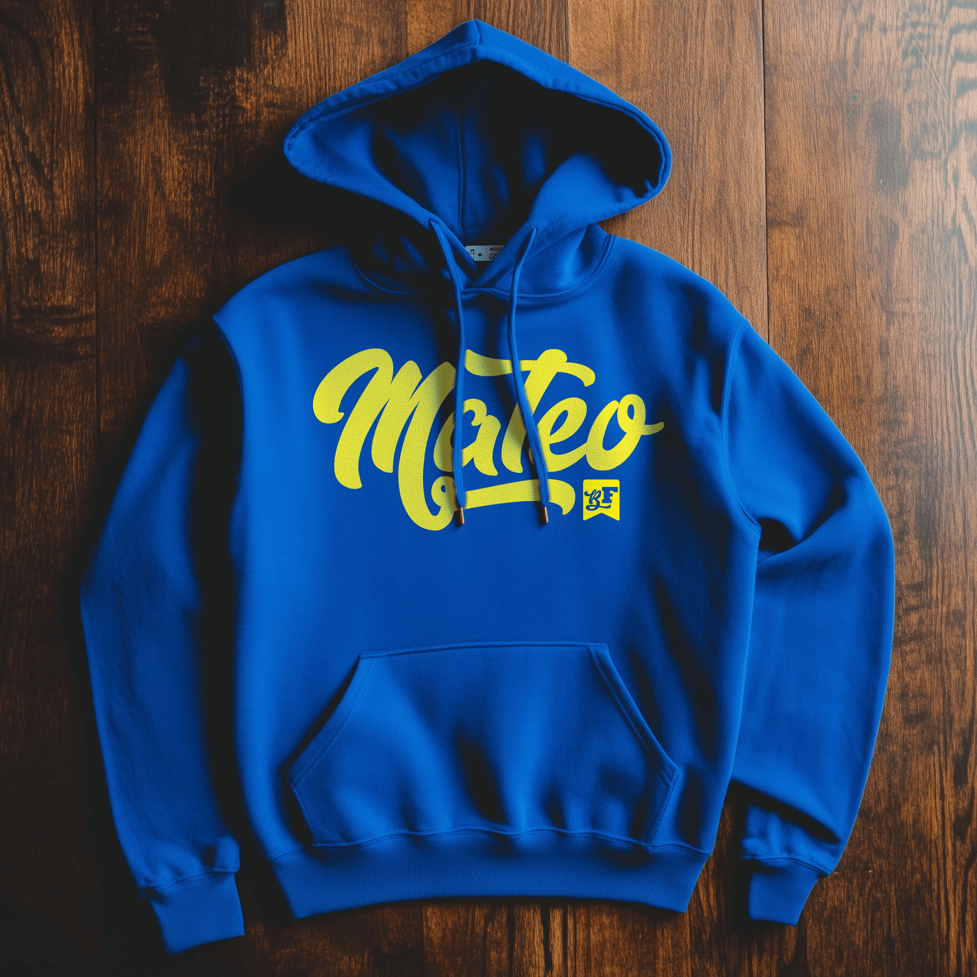 Back Four Mateo large print hoodie F & B Hoodie