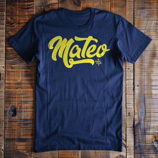 Back Four Mateo19 Script Tee T-Shirt