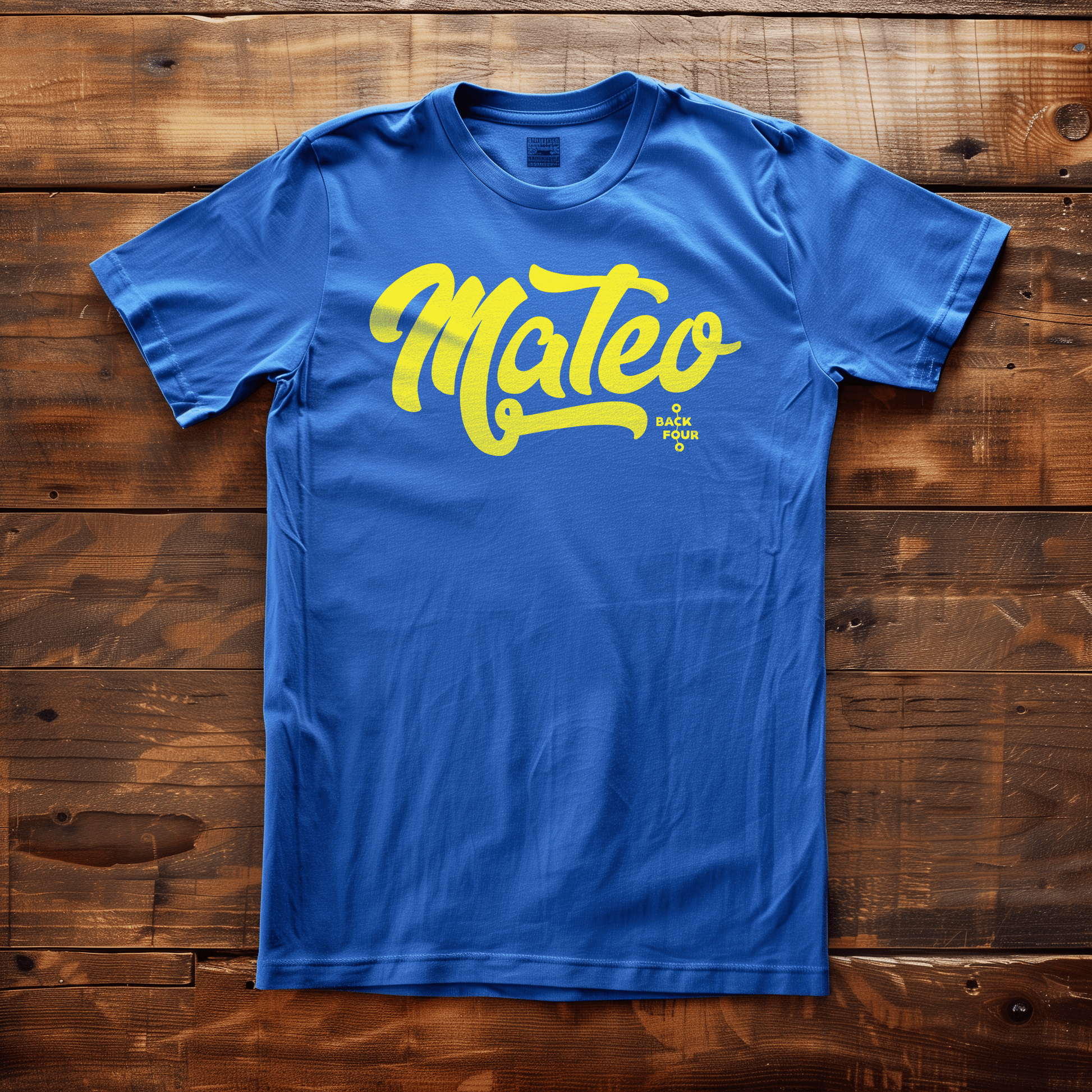 Back Four Mateo19 Script Tee T-Shirt