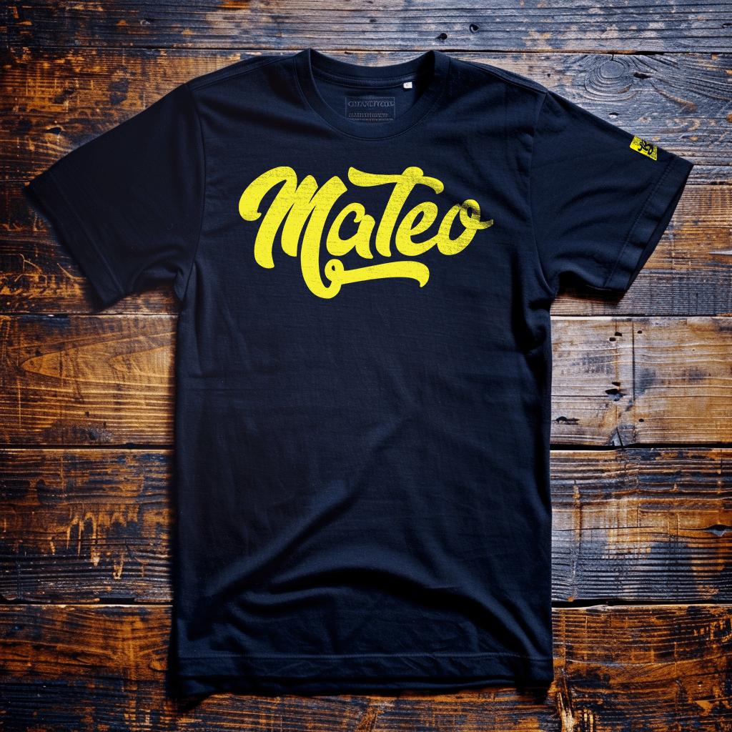 Back Four Mateo19 Script Tee T-Shirt