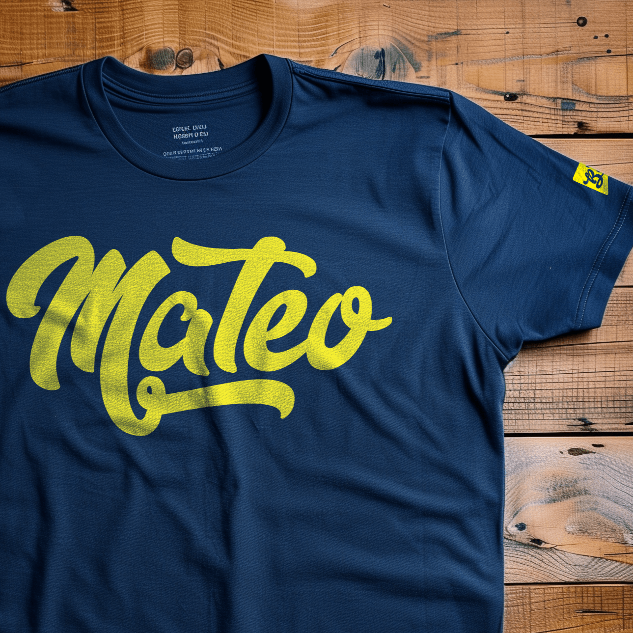 Back Four Mateo19 Script Tee T-Shirt