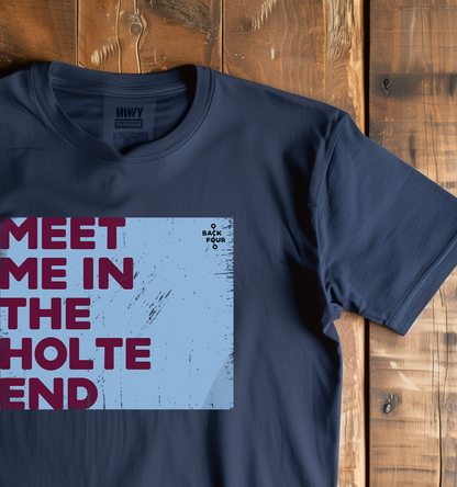 Back Four Meet me in the Holte End T-Shirt