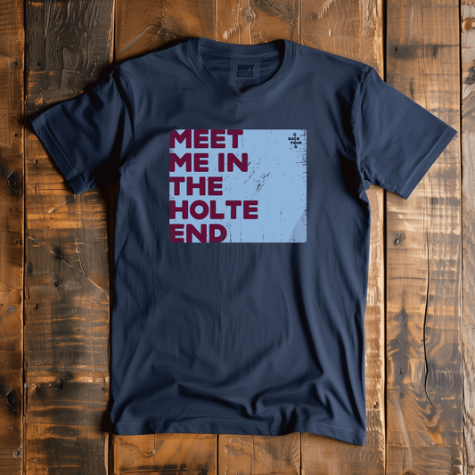 Back Four Meet me in the Holte End T-Shirt