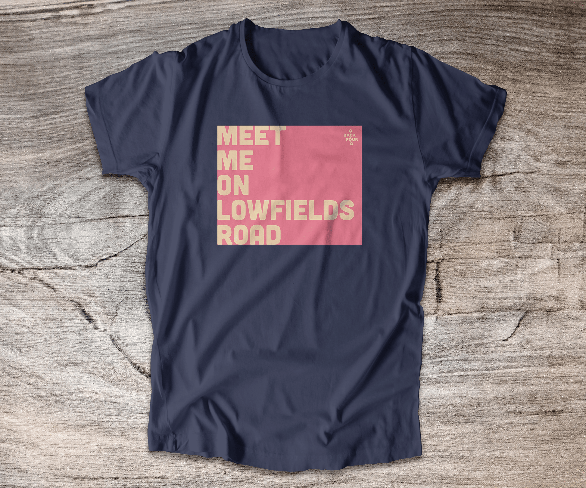 Back Four Meet me on Lowfields Roads T-Shirt